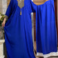 2025New Muslim Women Long Sleeve Autumn  Dress Cotton With Big Scarf Boubou Maxi Islam Women Dress African Abaya