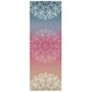Rubber Gym Yoga Mats 68*183cm Foldable Meditation Pilates Pads Shock Absorption Suede Yoga Towel for Gym Sports Travel Exercises