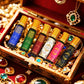 6 type 10ml Roller Essential Oils Eid al-Fitr Gift Perfume Oil Skincare Face Oil Bodycare Humidifier Six Long Lasting Scents