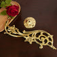 HTISOK Orthodox Church Home Wall Hanger Decoration in Classical Style with Gold Plating Finish Religious Gift Home Church Decor