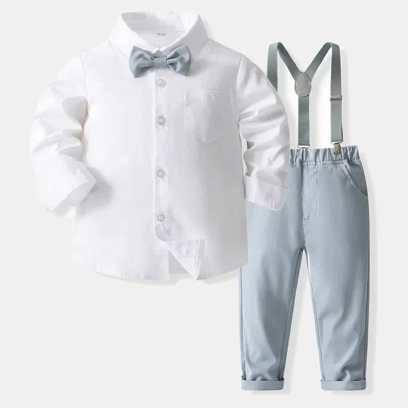 Baby Boy Clothes Toddler Wedding Suit Infant Birthday Party Gift Christening Chritmas Outfit Kid Easter Church Baptism Xmas Set