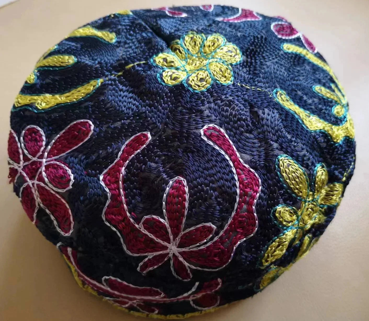 BUCHARIAN EMBROIDERED KIPPAH KIPPOT YARMULKA