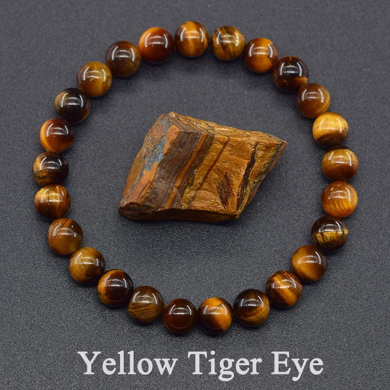 Natural Stone Real Red Jasper Prayer Bead Bracelet Women Men Rosary Stretch Elastic Bracelets Yoga Meditation Jewelry Wholesale
