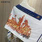 Tallit Messianic Scarf Fire Style Prayer Talit Jerusalem Hanukkah Shawl Women Men Israel Talitnia Prayer Shawl for Christian