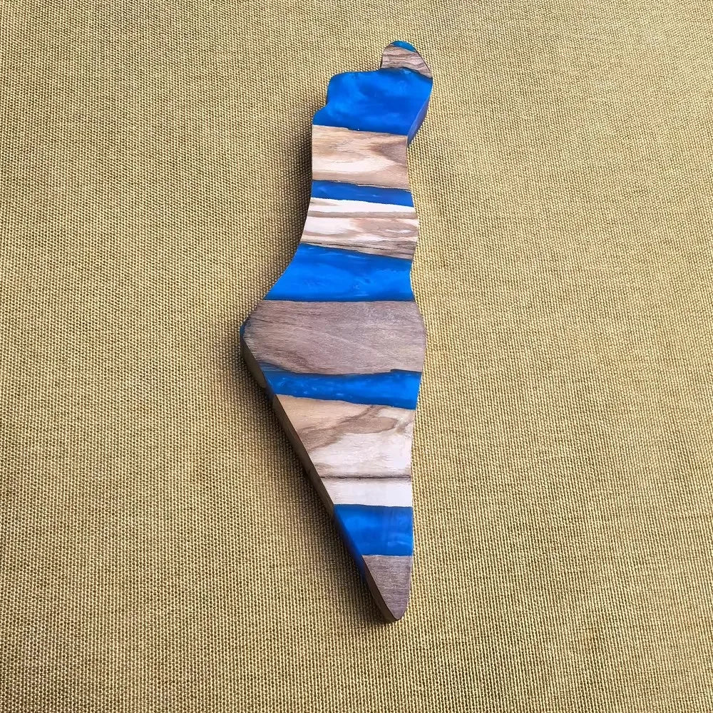 Mezuzah Case for Door, Handcrafted Resin and Olive Wood mezzuzah case,Wood Mezuzah Case for Mezuzah Scroll, Mezuzah Cases,