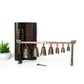 Bronze Meditation Gong With 7 Decorated Bells For Yoga Sound Healing And Relaxation Chinese Musical Percussion Instrument Set