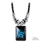 2024 Personalized Pendant Necklace Galaxy Constellation Design 12 Zodiac Sign Horoscope Astrology Necklace For Women Men Resin J