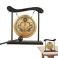 Feng Shui Gong Chinese Feng Shui Zen Gong Bell With Stand And Mallet Dragon With Taiji Symbols Desktop Retro Chime Table Gong