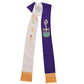 Priest Stole Clergy Costume Soutane Reversible Double Side Embroidery Church Scarf