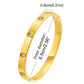 Vnox Waterproof Luxury Bangles Round Zircon For Women,Stainless Steel Classic Wrist Bracelets,Hand Jewelry Mother's Day Card