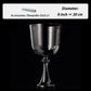 Handheld Crystal Singing Bowl 6/7/8 Inch Transparent Sound Bowl Yoga Meditation Tibetan Bowls Sound Healing Musical Instruments