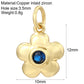 Cute Butterfly Flower Necklace for Women Gold Color Moon Collars Dije Stainless Steel Chain Diy Jewelry High Quality
