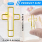 20/50 PCS Gold Cross Bible Paper Clips - Versatile Bible Study Supplies, Also Great as Journaling Paper Clips and Bookmarks