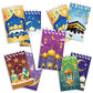 8pcs Eid Mubarak Mini Spiral Pocket Notebooks Memo Pad Coil Booklet Notepad For Office Stationery School Party Supplies