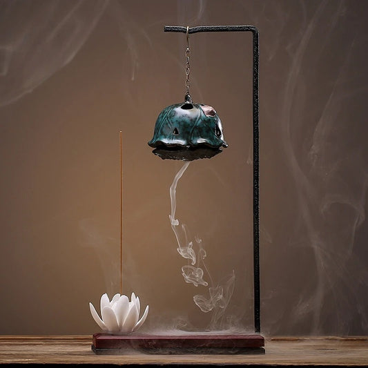 Backflow Incense Is A Household Indoor Zen-style Tea Room Sandalwood Ancient-style Decorative Item Ramadan Decorations Bakhoor