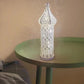 Home Ornament Iron Art Moroccan Night Light Hollow Battery Powered Ramadan LED Light Vintage Masjid Lantern Mosque