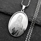 Hip Hop Virgin Mary Medal Our Lady of Guadalupe Necklace Stainless Steel Pendant Necklace Women/Men Jewelry virgen de guadalupe