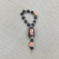 Handmade Christening Baptism wedding engagement Communion birthday Bridal Rosary with Saint Christmas Gift Home Decoration