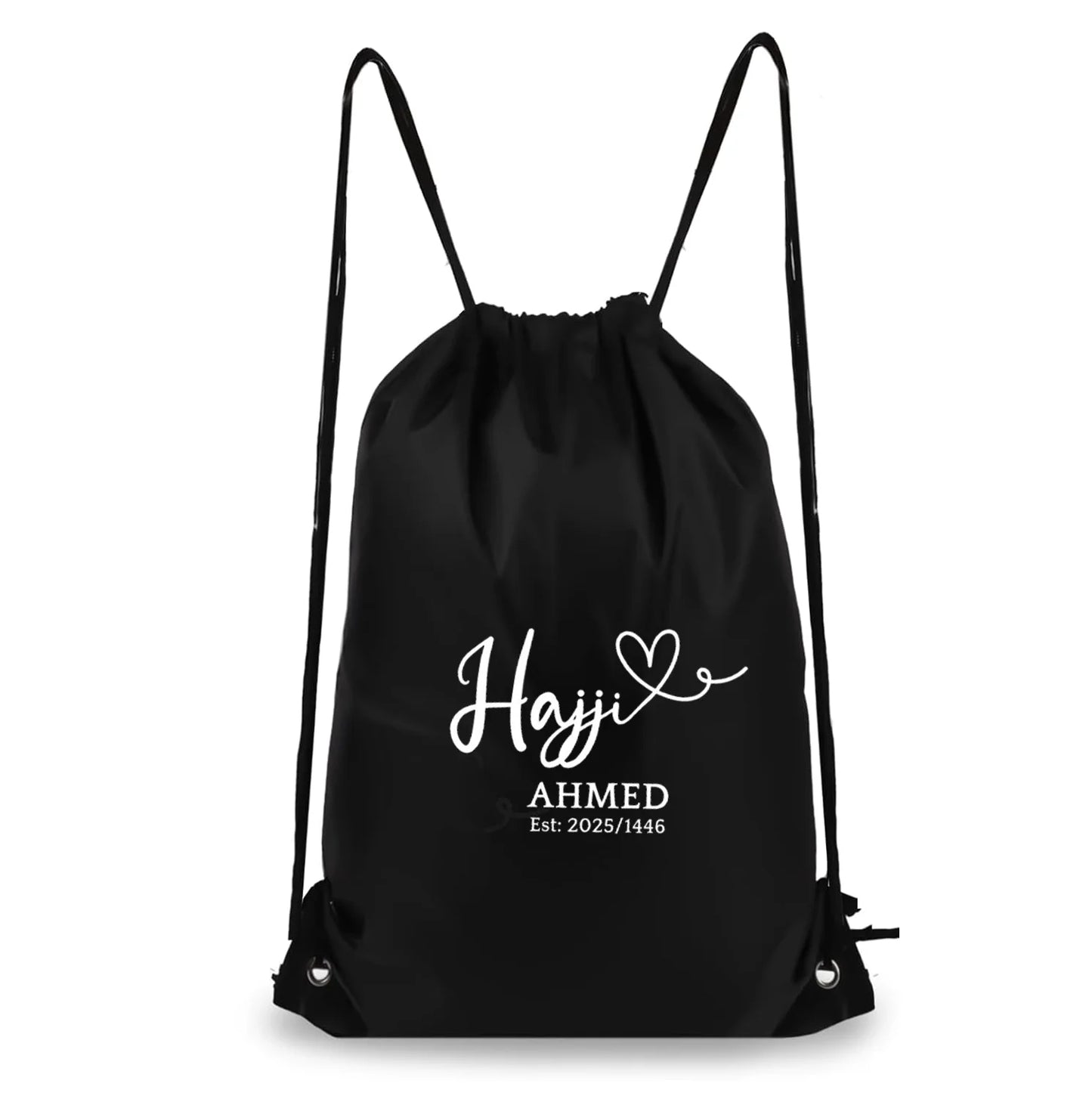 Personalised Hajj Travel Bags Custom Hajji Hajja Carry Sack Muslim Pilgrimage Gifts Hajj Umrah Accessory Storage Organizer