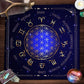 Tarot Tablecloth Mandala Flower Of Life Altar Cloth For Divination Meditation Circle Galaxy Tarot Mat Spiritual Oracle Card Pad