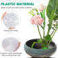 Round Ikebana Stem Holder Clear Flower Suction Cup Holder Flower Arranging Fixed Base Pot Vase Floral Rubber Bracket Home Decor