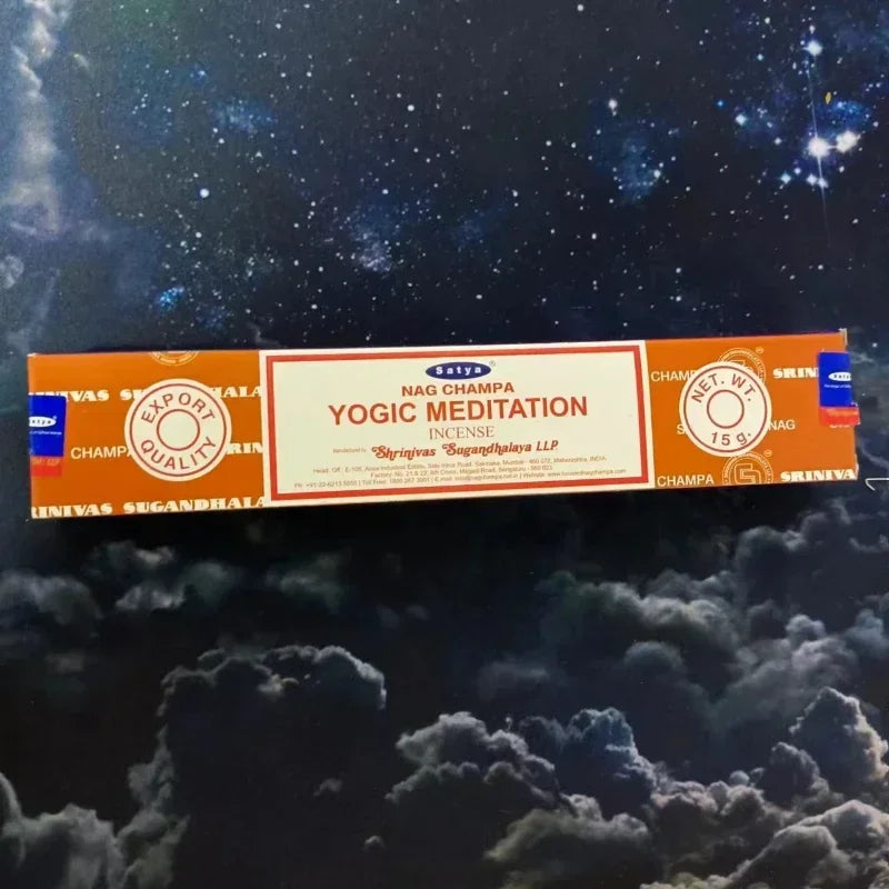 2/5Boxes India Stick Incenses White Sage Sandalwood Natural Household Indoor Clean Air Handmade Incense Sticks NAG Champa Satya