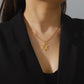 New Fashion Star of David Pendant Necklace  Simple Stainless Steel Necklace Jewelry Gift Wholesale