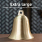 Large Chinese Style Copper Bell Buddhist Hall Wind Chime Decoration Retro Household Small Bell Buddhist Ornament Hanging