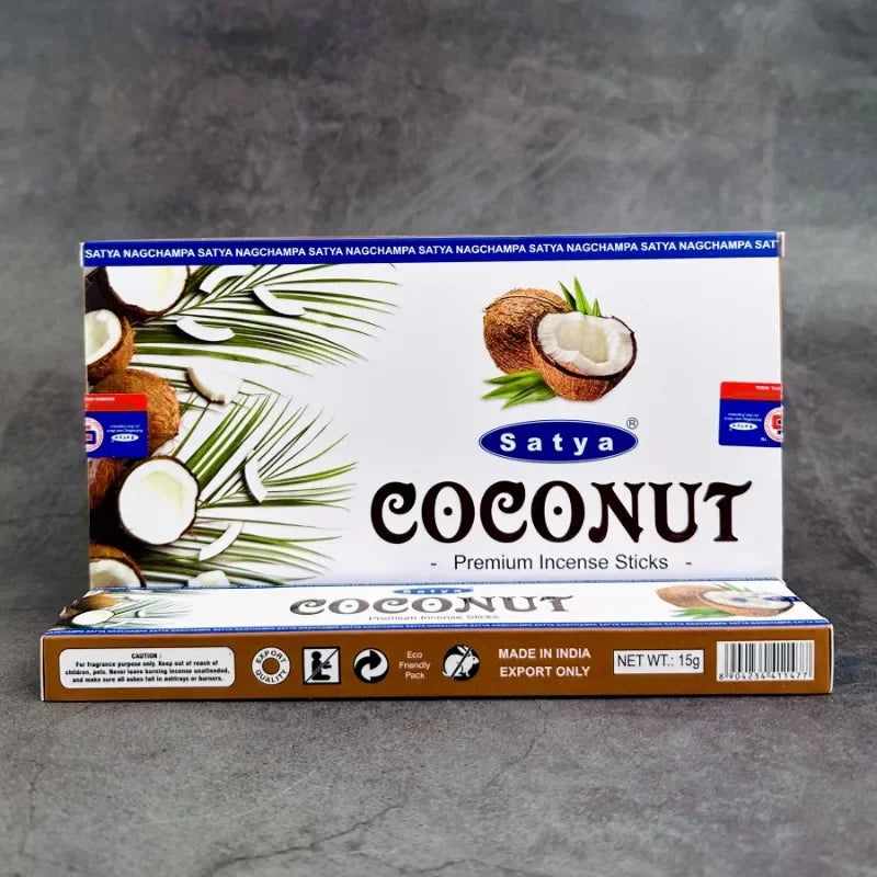India Stick Incenses White Sage Sandalwood Natural Household Indoor Clean Air Indian Handmade Incense Sticks NAG Champa Satya
