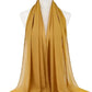 New Fashion Women Solid Chiffon Headscarf Ready To Wear Instant Hijab Scarf Muslim Shawl Islamic Hijabs Arab Wrap Head Scarves