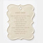 Hot Cut Hamsa Cream Custom Wedding Invitation Card,Acrylic Hebrew,Prayer Blessings,Candle Design Bar Mitzvah,Souvenir,Tied Bow