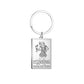 Dawapara Tarot Cards Keychains Stainless Steel Vintage Amulet Good Luck The Major Arcana Keyring Wiccan Jewelry