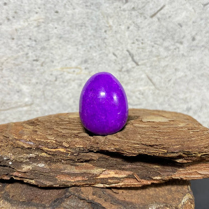 EG1-7 Mini Natural Stone Egg, Small Polished Egg Shaped Stone for Meditation Stress Relief Fidget Palm Desk Decor Gift