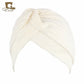 NEW Luxury Divas Stretchable turban Head wrap hat with beaded pendant women Headwear