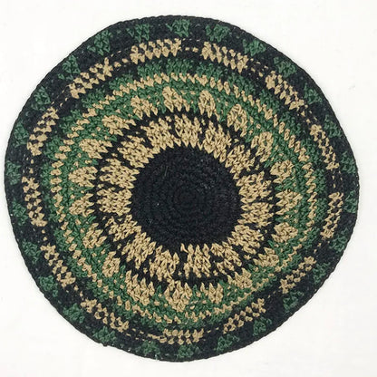 Jewish Kippa 17cm Knitted Kippah Yarmulke Skullcap