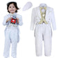 Baptism Outfit for Boys Kids Tuxedo Baby Christening Suit Toddler Wedding Ceremony Blessing Clothes Infant Winter Formal Set